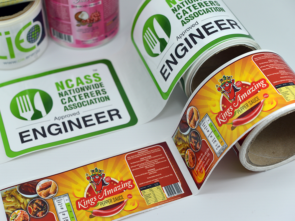 adhesive sticker
